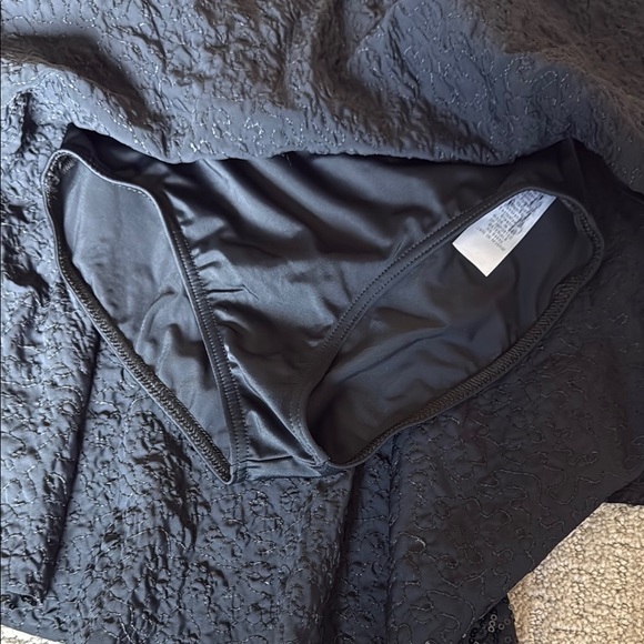 Balera Black Sequin Dance Skirt - Picture 2 of 3